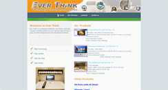 Desktop Screenshot of ever-think.com.hk