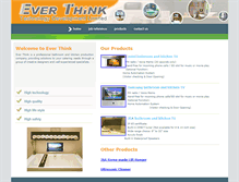 Tablet Screenshot of ever-think.com.hk